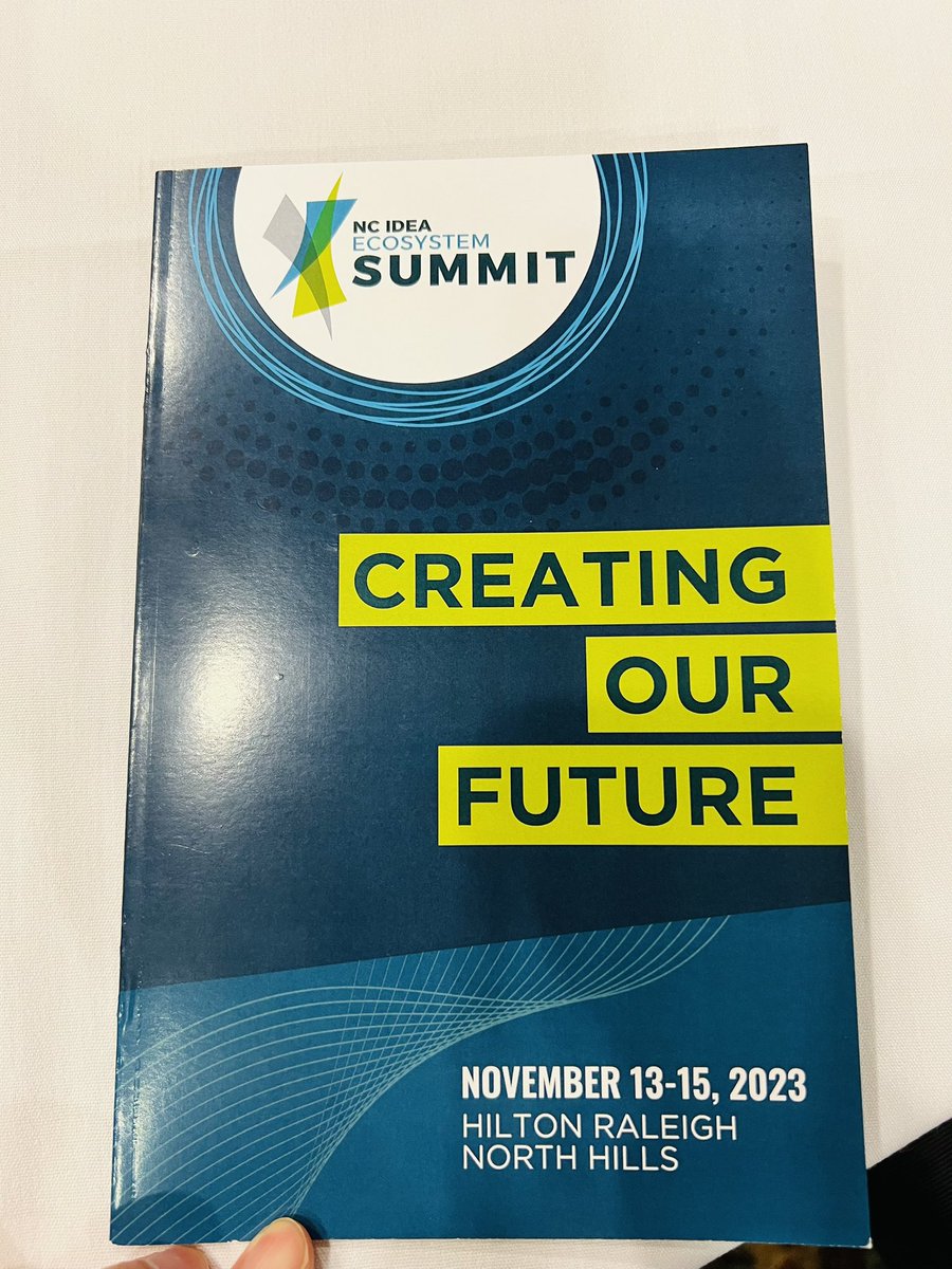 Thrilled to be kicking off Global Entrepreneurship Week at the <a href="/ncidea/">NC IDEA</a> #2023EcosystemSummit