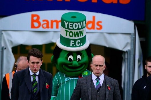 MascotSilence's tweet image. Yeovil Town’s Sombre Green Giant @YTFC