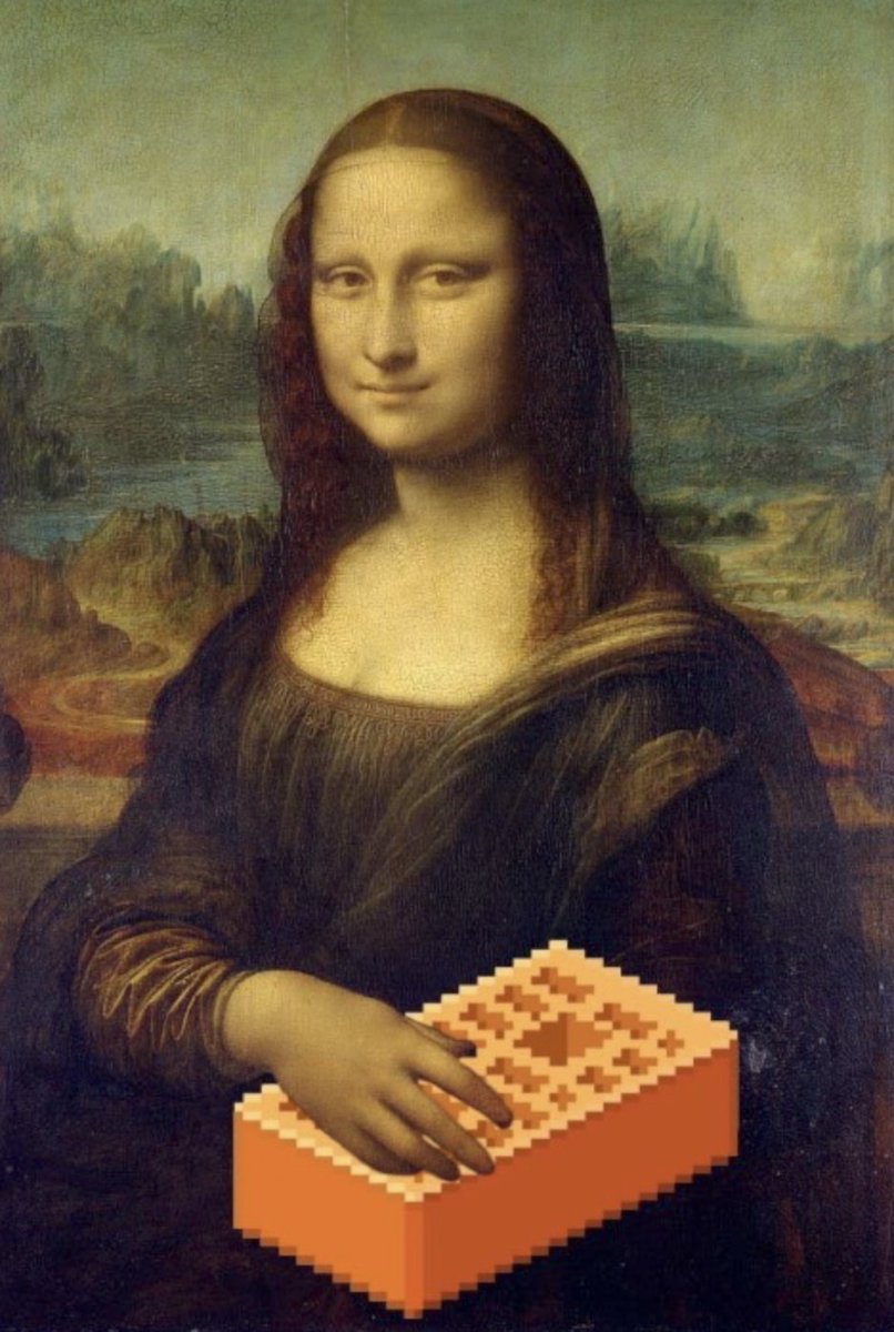 #justBricks is basically a hidden gem at this point. 

500 supply micro collection.

841 ETH volume.

0.41 ETH floor.

Oh and by the way... The collection has been displayed in museums like Louvre in Paris and Tate Modern in London.