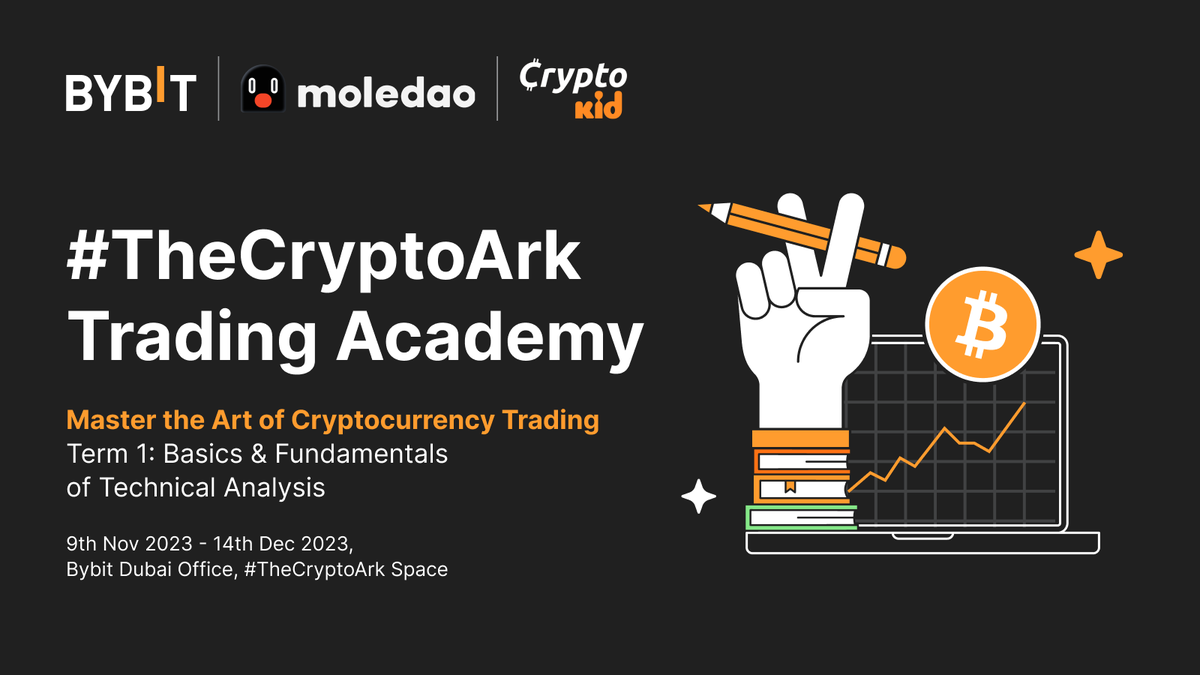 Do you want to learn how to set up the perfect trading account? Join us for  Session 2 of #TheCryptoArk Trading Academy on Nov 16, 7:00 PM Dubai Time at  Bybit HQ.