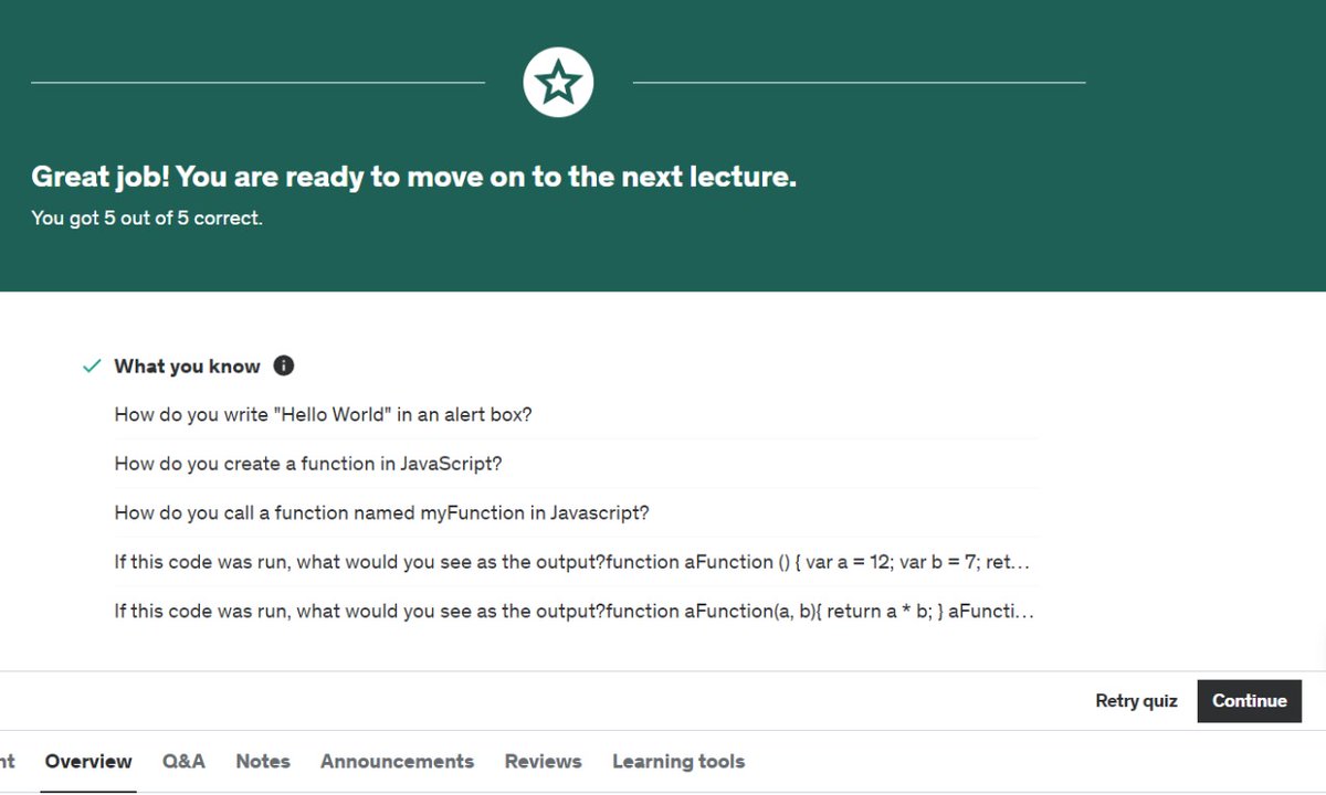 memyselfharsh's tweet image. Day 27 of #100daysofcode ๐
Today's coding highlights:
In DSA:
- Revised Standard Template Library (STL)
In JavaScript:
- Covered all the basics
- Created a BMI calculator using JS
- Nailed a JS function quiz
Solidifying skills one day at a time! ๐ช๐ป #CodingProgress