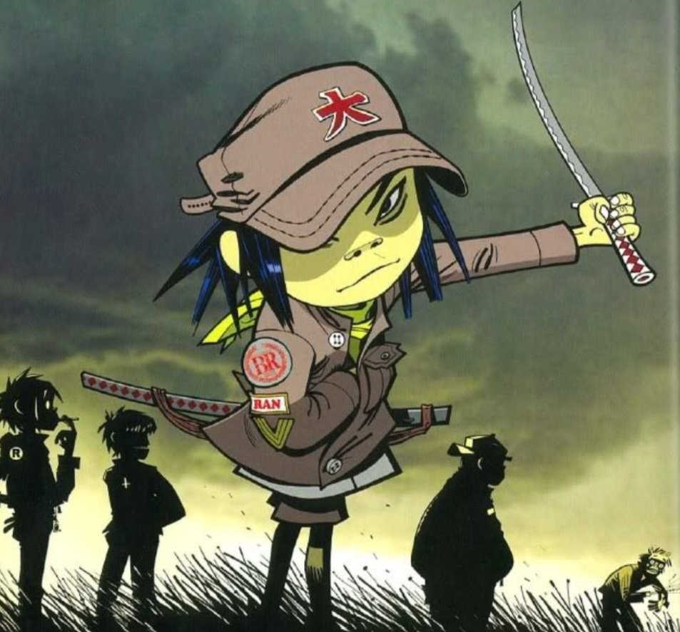 RhinestoneDemi's tweet photo. Noodle is not the samurai warrior we deserve but the one we need ❤️ https://t.co/OHkWiNrpBi