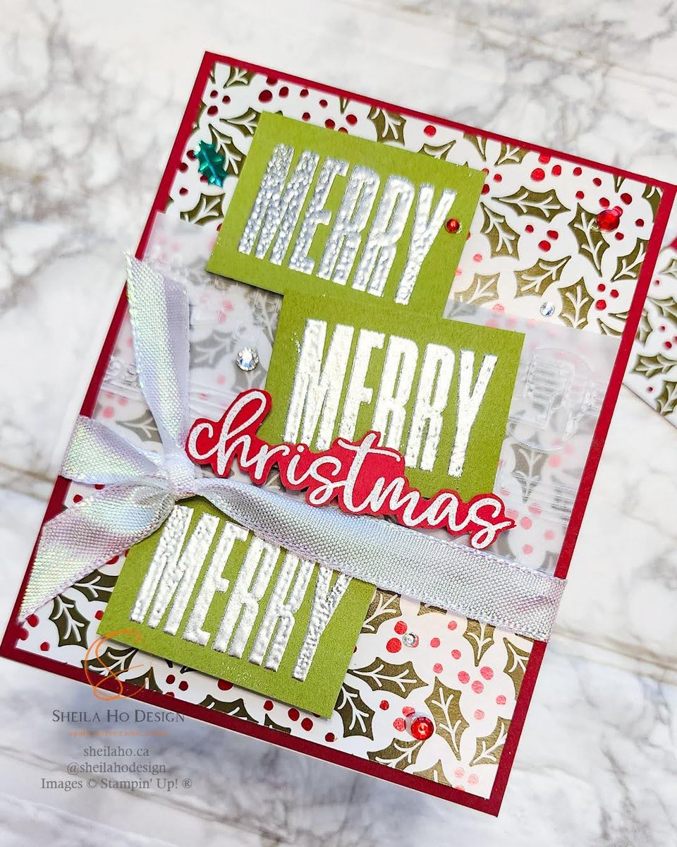 sheilahodesign's tweet photo. 🎄 Unveiling holiday creations with the Coast to Coast Creators! Check out my More Wishes card on the blog, shop the festive supplies &amp; spread the joy. Let's make this holiday season merry &amp; bright! 🌟🛍️ https://t.co/wZE1W8aLlF

#Holiday #shoplocal #stampinup https://t.co/aHY9ZprLQi