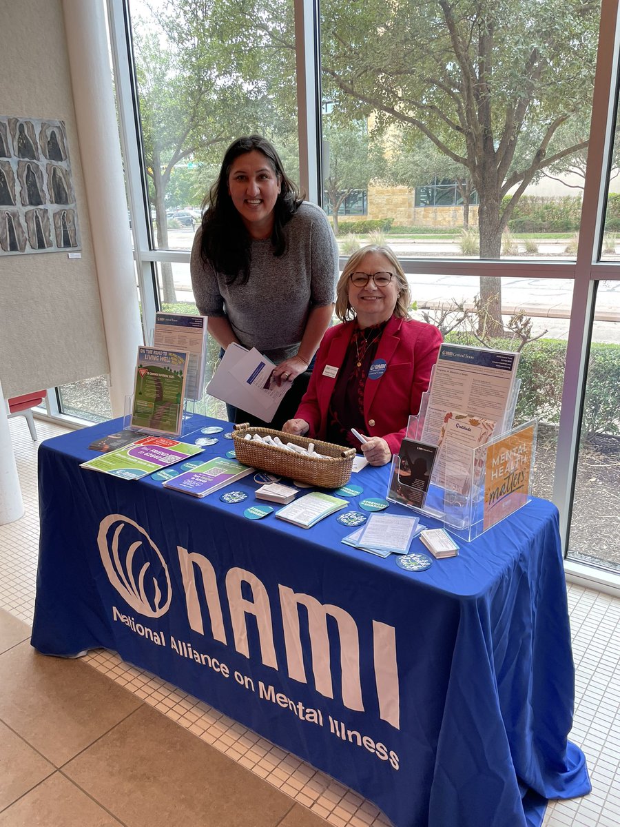 Thank @NAMICentralTX for coming out to our <a href="/AustinISD/">Austin ISD</a> Mental Health Symposium!