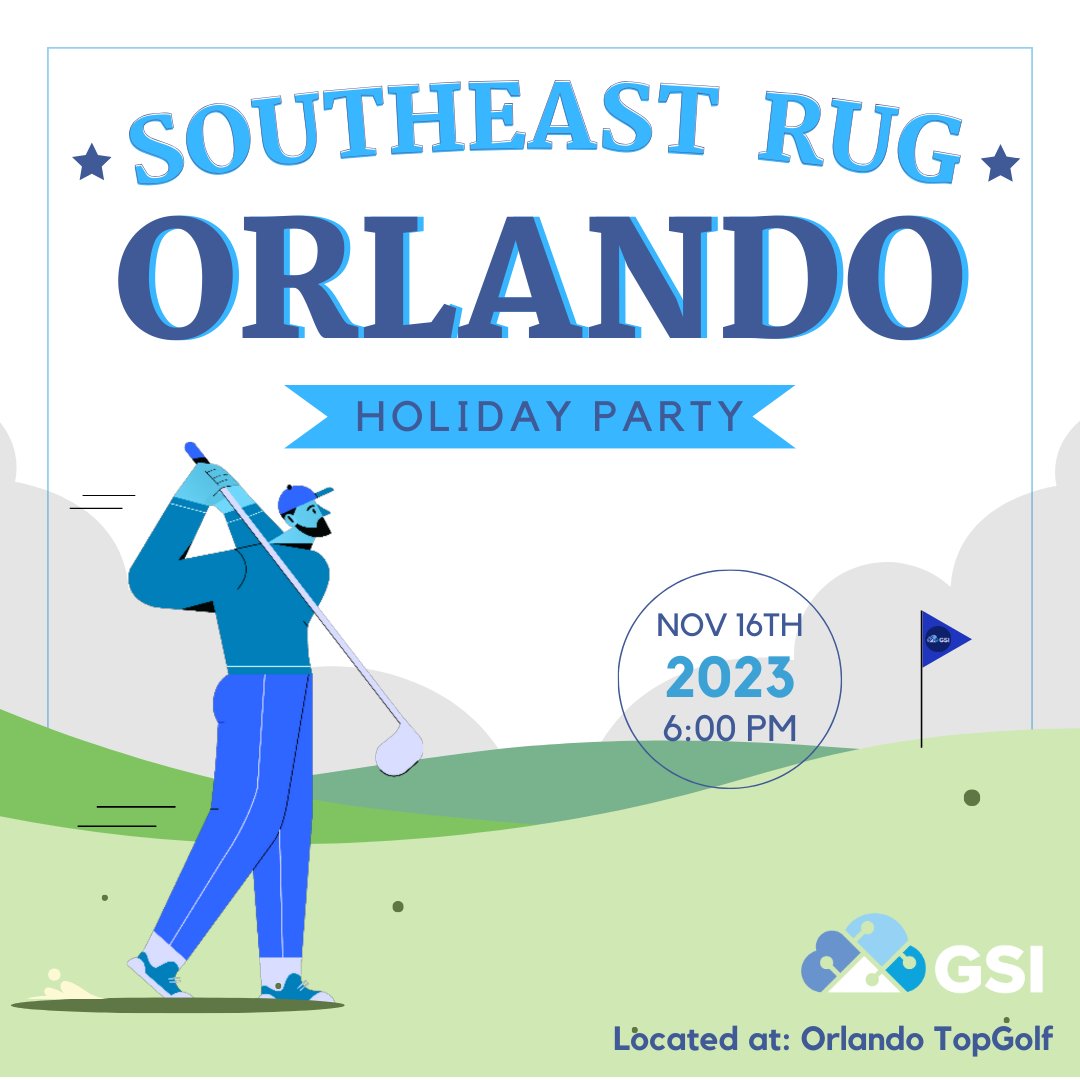 Get ready for a festive celebration at the Southeast RUG Orlando Holiday Party! Swing into holiday joy at Topgolf, Florida, on Thu, Nov 16, 2023, starting at 6:00 PM. Reserve your spot today: hubs.ly/Q028JG1f0 🎉⛳ #SoutheastRUG #OrlandoHolidayFun #TopgolfExperience