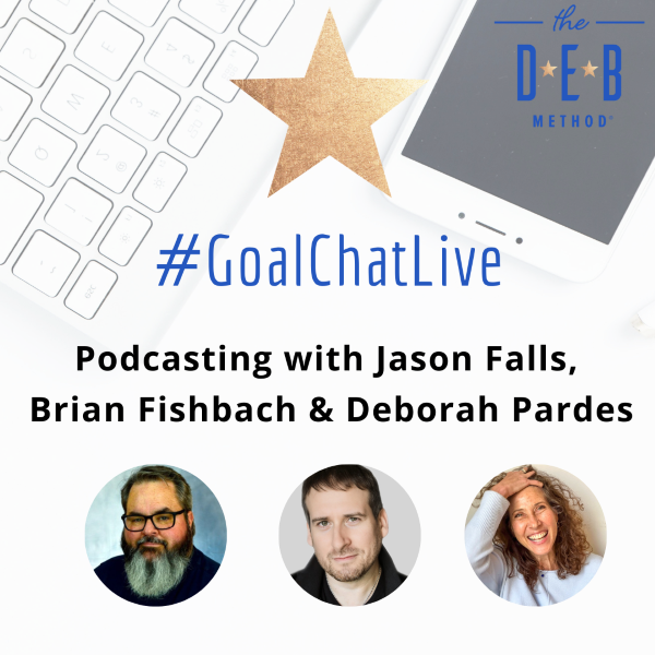 For a recap of @GoalChat's recent #GoalChatLive, follow this link: thedebmethod.com/podcasting-jas…

To watch the replay, follow this one: facebook.com/534229507/vide…