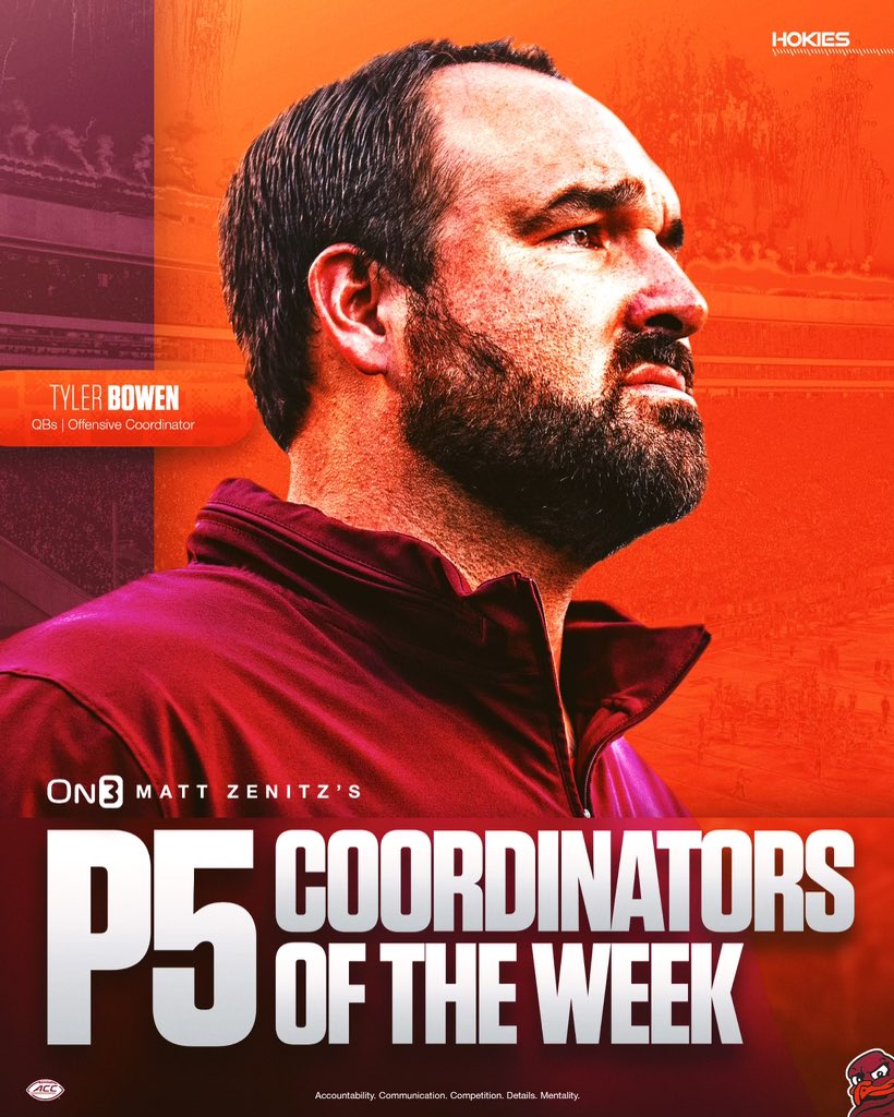 Shoutout Coach Bowen on being a 𝐂𝐨𝐨𝐫𝐝𝐢𝐧𝐚𝐭𝐨𝐫 𝐨𝐟 𝐭𝐡𝐞 𝐖𝐞𝐞𝐤 😤

#ThisIsHome | <a href="/TylerBowen/">Tyler Bowen</a>