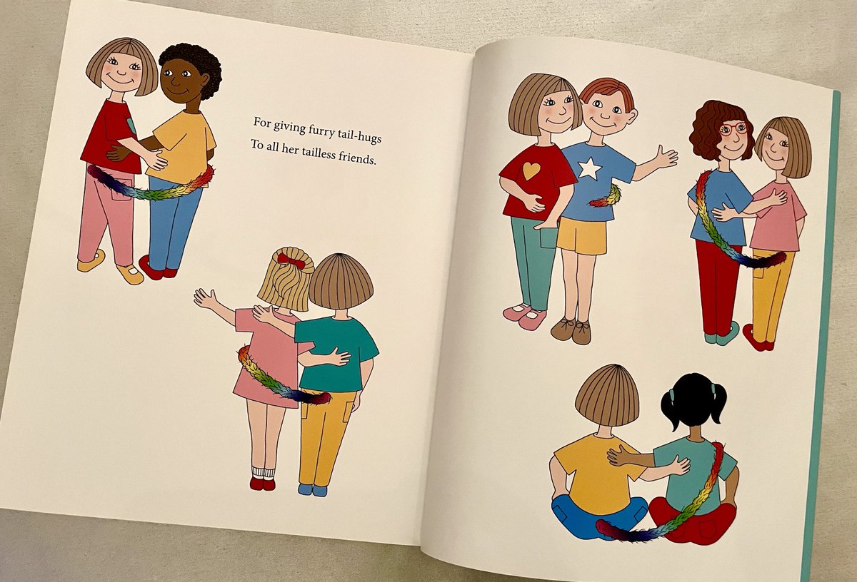 CateDouglasAuth's tweet photo. Today is #WorldKindnessDay 💞 In Poppy’s Tail #ChildrensBook, Poppy uses her #rainbowtail to give furry tail-hugs to all her tailless friends 🌈🤗 👉🏻 https://t.co/8Fs72j896A 🎁 Cute #gift for #kids age3-5 #Kindness #TheSueAtkinsBookClub https://t.co/6ZykjDw8fT