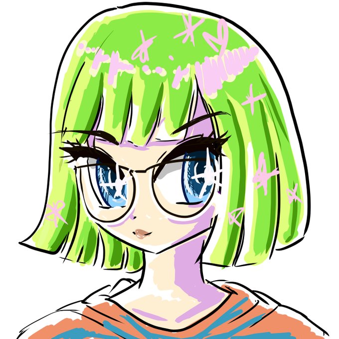 I love this cute lil doodle I did of @pinkmaggitkat   Should I do more art in this style? =D https://t<a class="tags" href="/tag/pinkmaggitkat">@pinkmaggitkat</a>