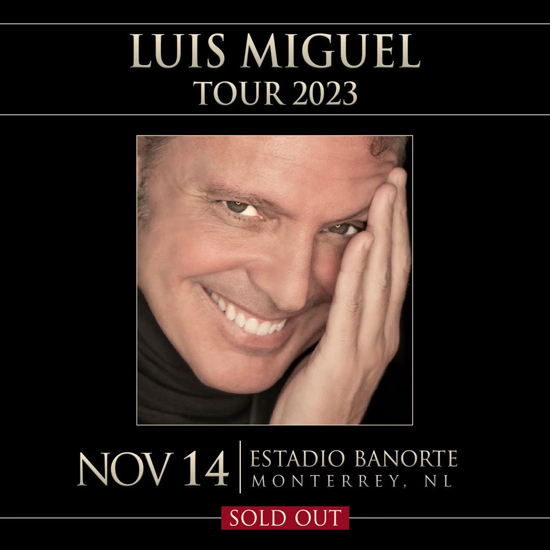 _losboletos's tweet photo. Boletos disponibles para los conciertos de Luis Miguel en el Estadio Banorte. 

Info por DM. https://t.co/ClNcD7gPuy