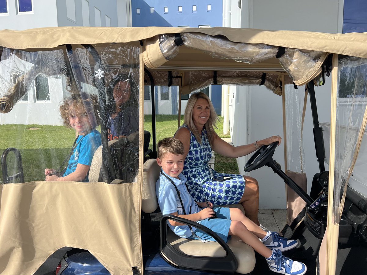 Principal and Assistant Principal for the day.