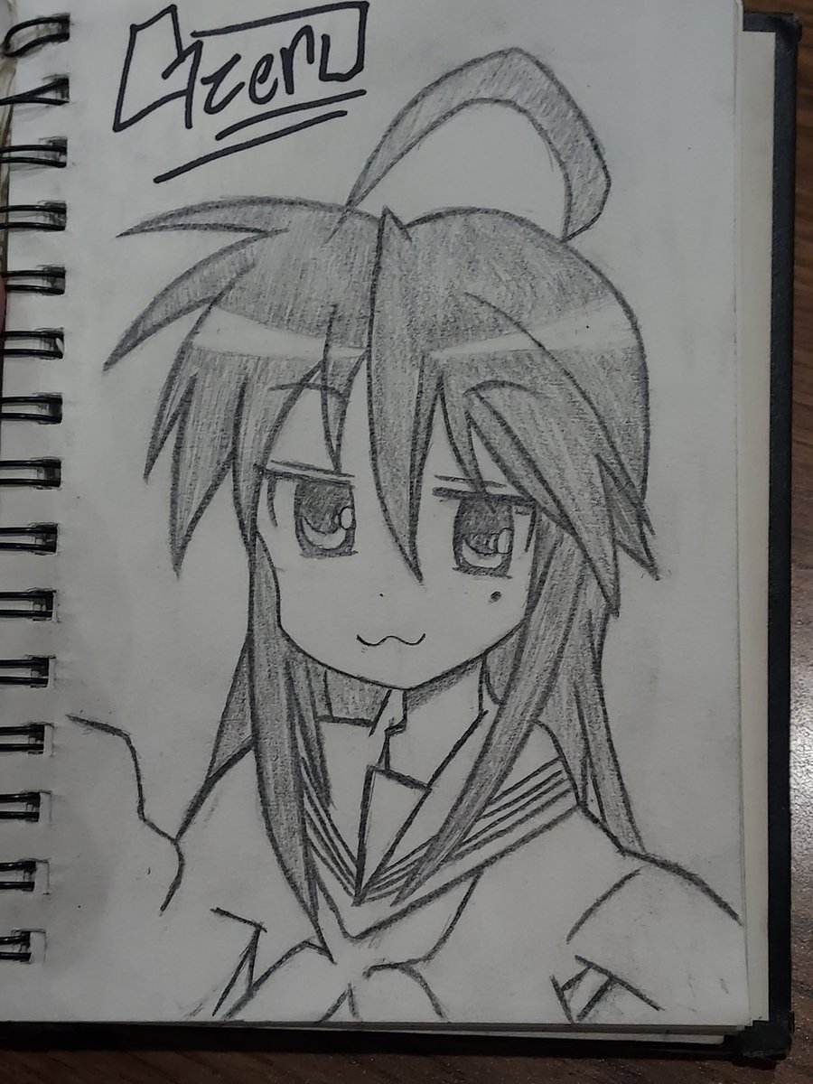 Konata Izum #luckystar #luckystarっ子 #anime #animegirl #request #Like #manga #AnimeArt #artist #artwork #artworkอซทซ #drawings #draws