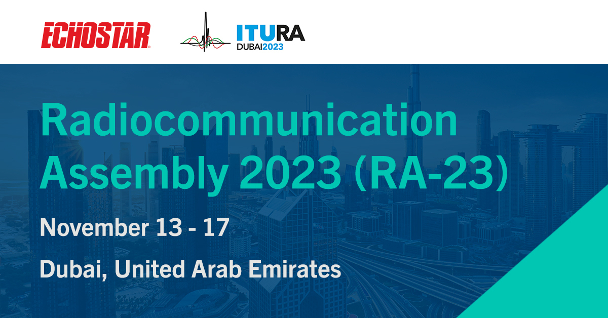 EchoStar (@echostar) on Twitter photo EchoStar is participating in the <a href="/ITU/">Intāl Telecommunication Union</a>'s Radiocommunication Assembly 2023 (RA-23) in Dubai, United Arab Emirates, from November 13 to 17. š” Stay tuned for updates: okt.to/zsduye
#Telecommunication #Innovation #Tech #Connectivity EchoStar is participating in the <a href="/ITU/">Intāl Telecommunication Union</a>'s Radiocommunication Assembly 2023 (RA-23) in Dubai, United Arab Emirates, from November 13 to 17. š” Stay tuned for updates: okt.to/zsduye
#Telecommunication #Innovation #Tech #Connectivity