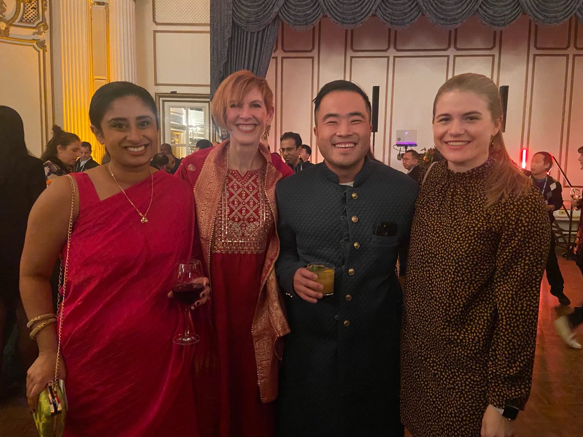 We have the best dressed fellows! Celebrating #Diwali2023 with @AASLDPresident at #TLM23