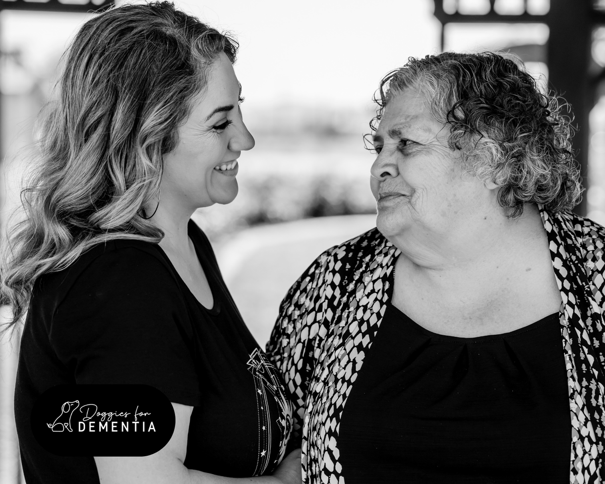 🌻 Each day paints a canvas of emotions – laughter, tears – narrating a tale of unbreakable love amid the challenges of dementia. 

#CapturingResilience
Huge THANKS to @Kealinbransonphotography our board member and photographer! ❤️ doggiesfordementia.org