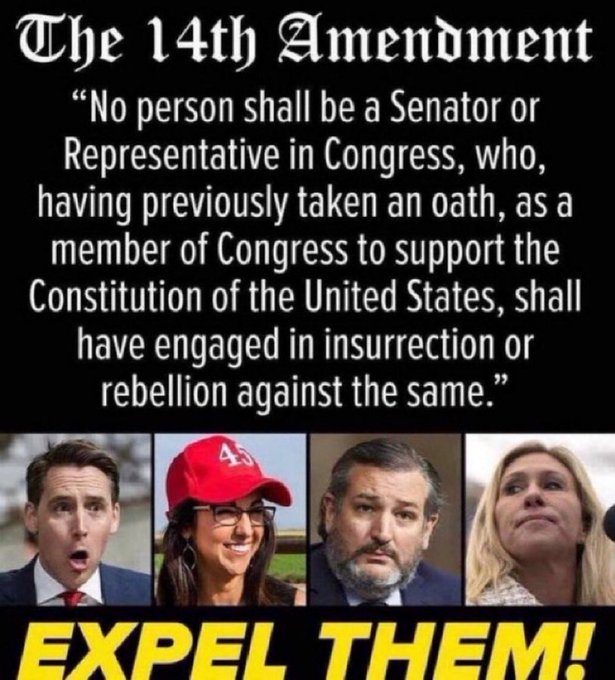 What the hell is taking so long to start the expulsion process for not only these four but all of the rest of them? 👇👇👇