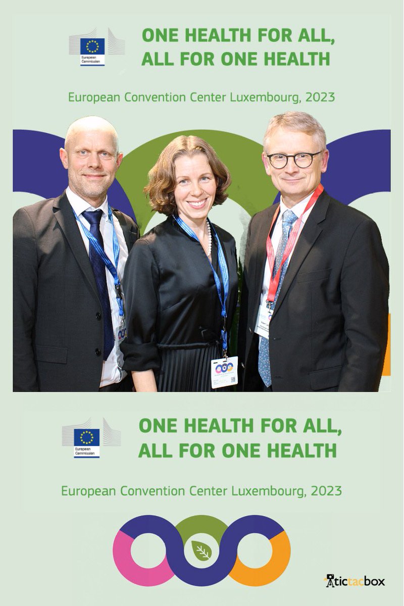 Thank you @EU_Commission for a very good #OneHealthEU conference in Luxemburg. @SSI_dk is dedicated to contribute also in the future.