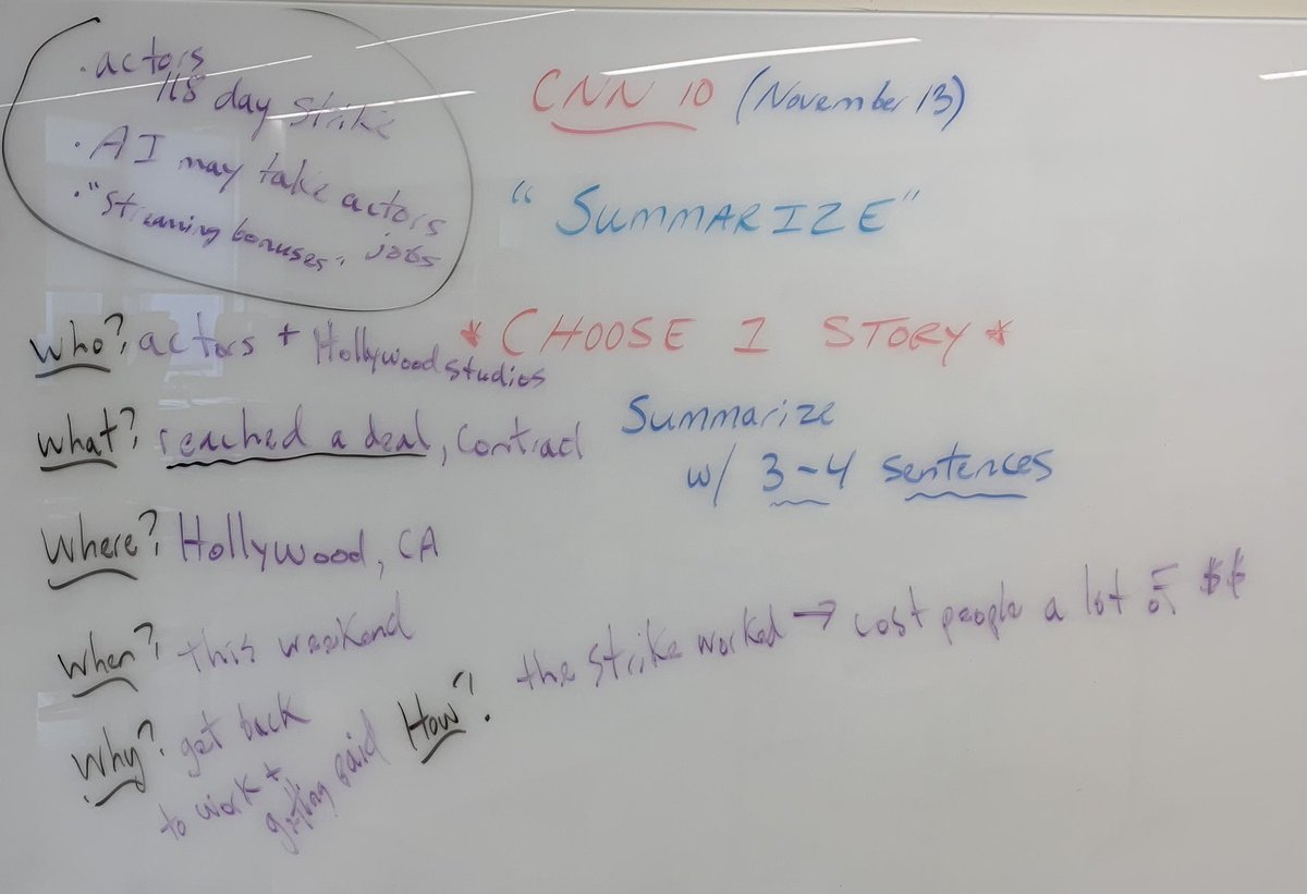 MrShunneysClass's tweet image. #CNN10 #SUMMARIZE #StayInformed
