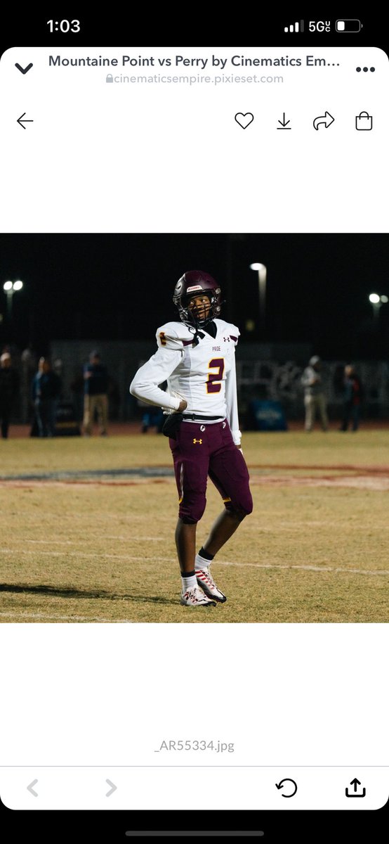 Eman Carter 
Senior/Career tape.
6’2 170

hudl.com/v/2LXjxq