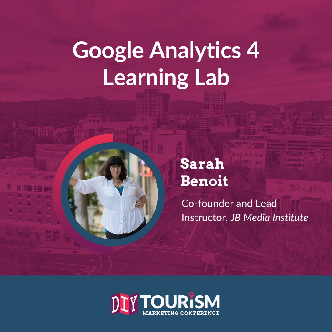For the last session of the day, we're joining Sarah Benoit for an informative discussion and learning lab on #GoogleAnalytics4. Learn how you can make the most out of this tool going forward! | #DIY2023 #GA4