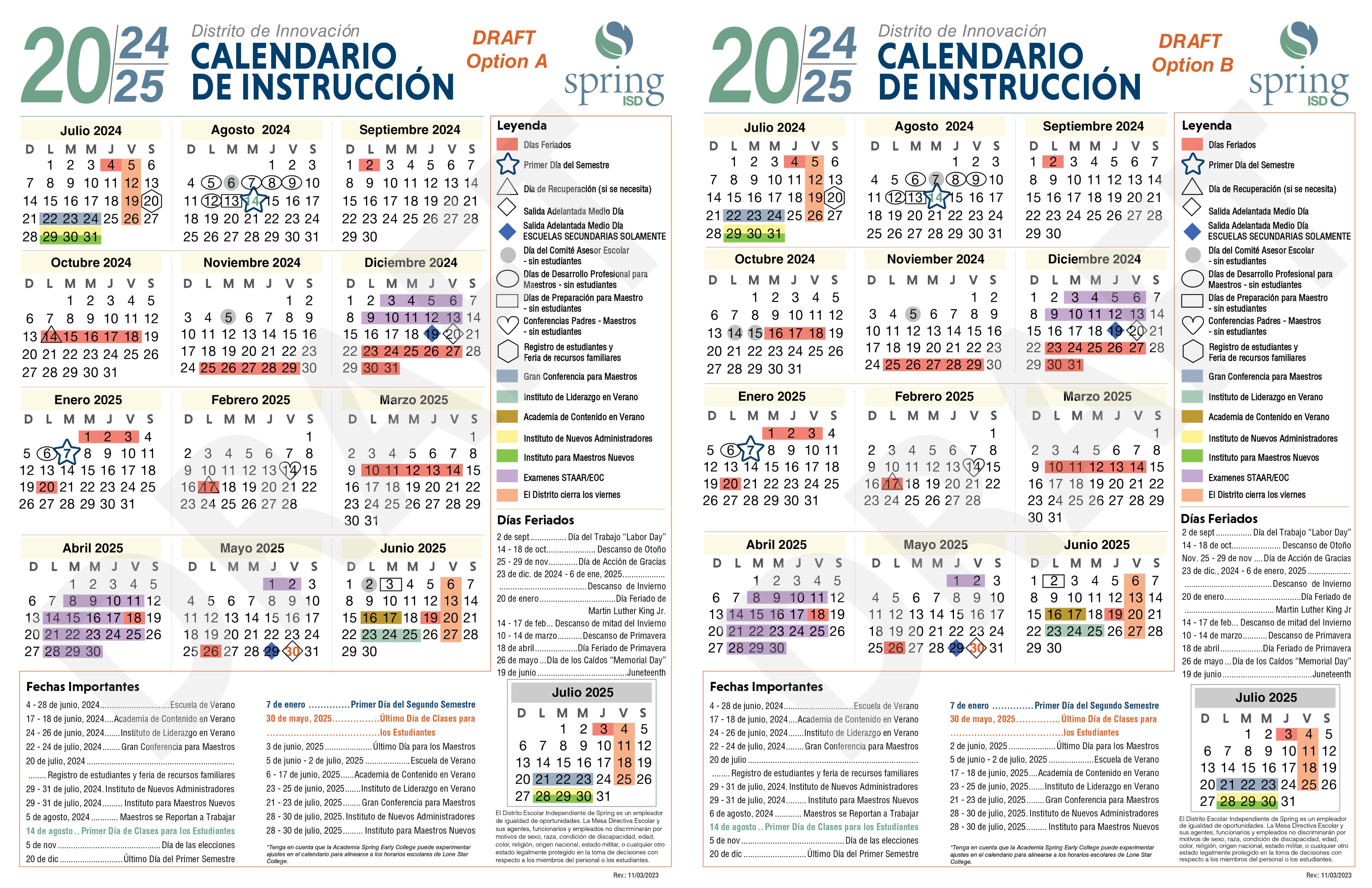 Calendario Escolar Abril 2025 dosi kettie