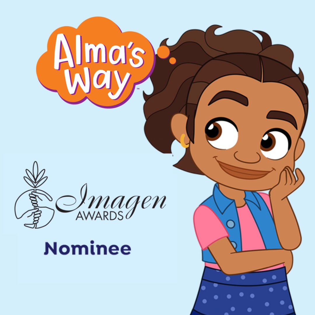 We’re excited to share that Alma’s Way has received an Imagen Award nomination for Best Youth Programming. Sa-weet!