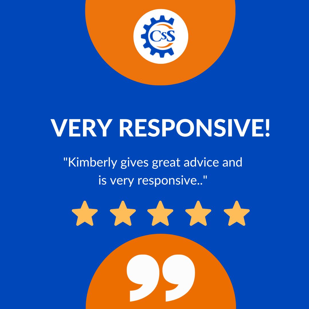 Huge thanks to Ms. S, who recently shared this wonderful shout out to our Director of Marketing and Client Relations, Kimberly. At CsS, our business is people, so we’ve spent 4 decades building a world class team to support you. #greatreviews cssservicesinc.com/contact-us/