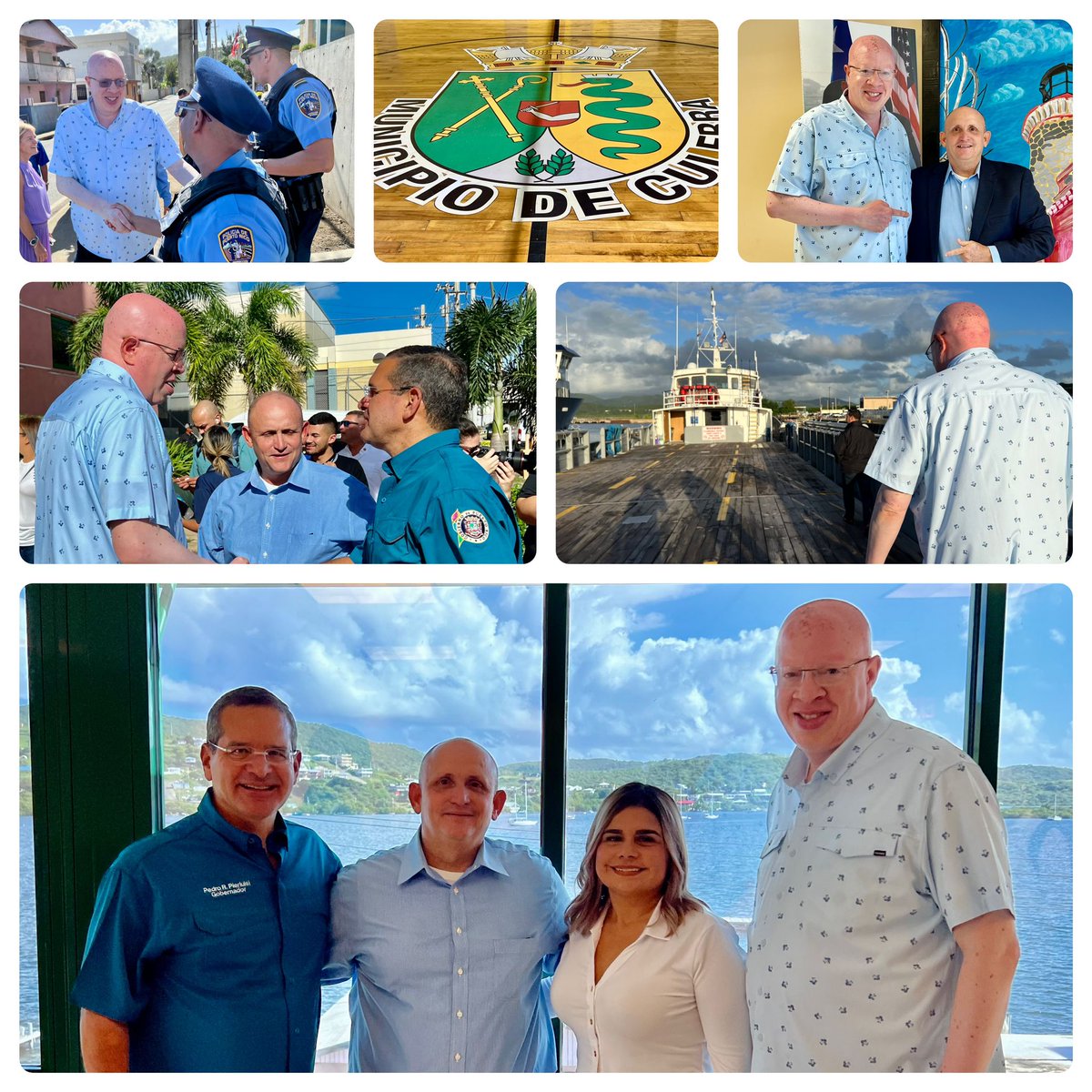 Llegamos a #Culebra junto al <a href="/GovPierluisi/">Gobernador Pierluisi</a>, <a href="/JunitoAlcade/">Edilberto Romero Alcalde</a> y la compañera senadora <a href="/MarissitaJ/">Marissita Jiménez</a> para dar un seguimiento a la obra de infraestructura y proyectos de justicia social en la isla municipio.