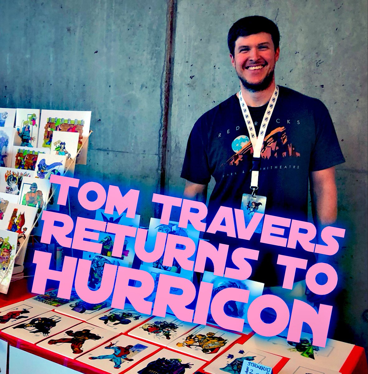 Local comic artists John Broglia & Tom Travers will be @hurricon1 this Saturday! They will have prints, art, &their comics for sale. #benefitcomicon #hurricon #hurriconli #comics #comicbookcreators #walkingtaco  #bestraffletable #fellowship #bestraffleonlongisland #allarewelcome