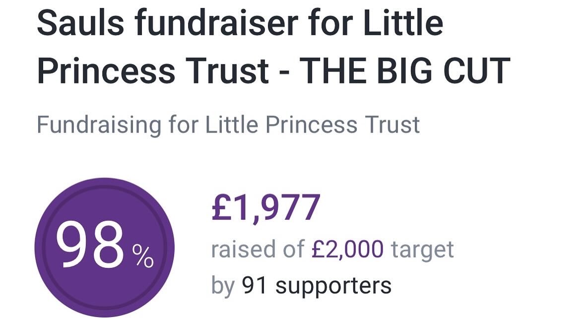 CSBloomfield's tweet photo. My brother is cutting 12 inches off his hair on 24th November to donate to the little princess trust along with any money he has raised.

Currently he has raised £1977. If anyone would like to donate that would be fantastic 

https://t.co/hN6zThWi2g https://t.co/gbNNZCDeMS