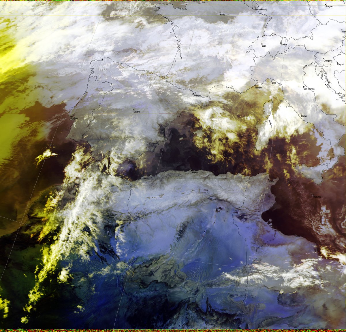 NOAA 15 appears to be finally recovering! Current is dropping and imagery is good