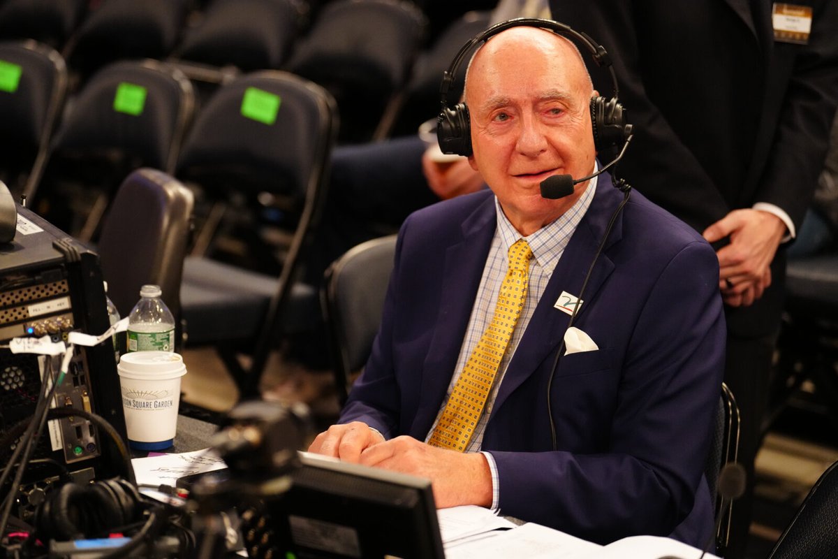 ESPN PR (@espnpr) on Twitter photo ESPN college basketball analyst <a href="/DickieV/">Dick Vitale</a> provides an update on his health
"The cancer is gone, which is amazing news, yet the impact of the treatments has taken its toll on my voice & requires more healing."
Details: bit.ly/49wVlh3 ESPN college basketball analyst <a href="/DickieV/">Dick Vitale</a> provides an update on his health
"The cancer is gone, which is amazing news, yet the impact of the treatments has taken its toll on my voice & requires more healing."
Details: bit.ly/49wVlh3