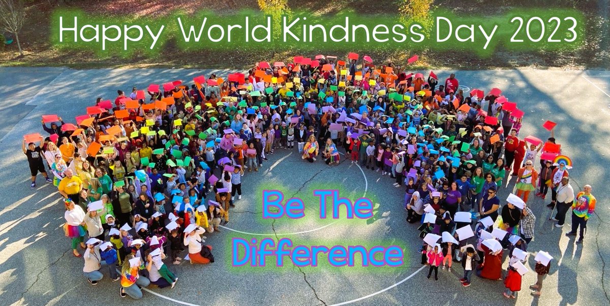Happy World Kindness Day from Glen Burnie Park! <a href="/AACountySchools/">AACPS</a> #BelongGrowSucceed