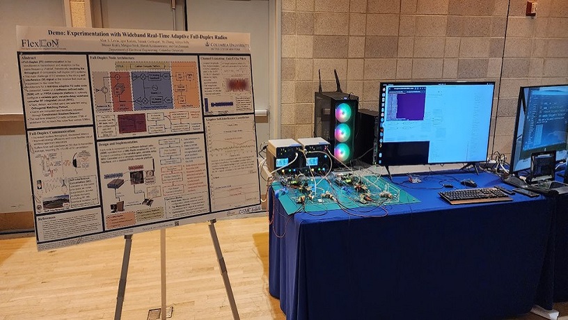 Columbia | EE (@ee_columbiaseas) on Twitter photo A collaborative team lead by PhD student Alon S. Levin has won first place at the in the ACM SIGCOMM’23 Student Research Competition <a href="/gil_zussman/">Gil Zussman</a> <a href="/hk2532_harish/">Harish Krishnaswamy</a> <a href="/CUSEAS/">Columbia Engineering</a>
Read more: ee.columbia.edu/news/phd-stude… A collaborative team lead by PhD student Alon S. Levin has won first place at the in the ACM SIGCOMM’23 Student Research Competition <a href="/gil_zussman/">Gil Zussman</a> <a href="/hk2532_harish/">Harish Krishnaswamy</a> <a href="/CUSEAS/">Columbia Engineering</a>
Read more: ee.columbia.edu/news/phd-stude…
