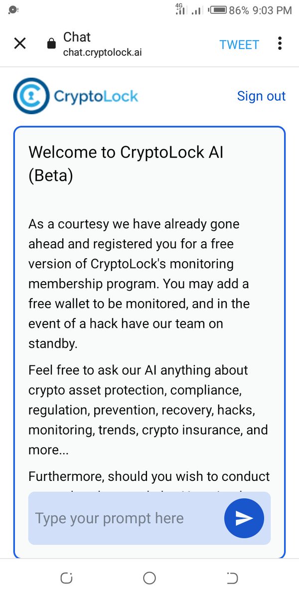 HussainihaliluA's tweet image. #CryptolockAI is a friendly AI user and easy to access..#CLAI