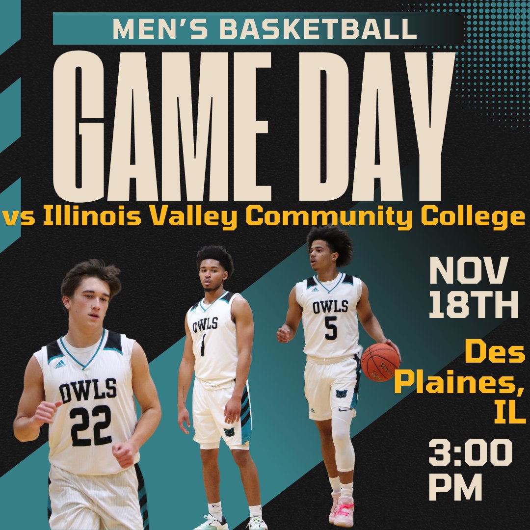 It's Gameday!

The Owls are taking on Kennedy-King and Illinois Valley at home! Tipoff is at 1pm and 3pm!

Watch here: youtube.com/@OaktonOwls/st…