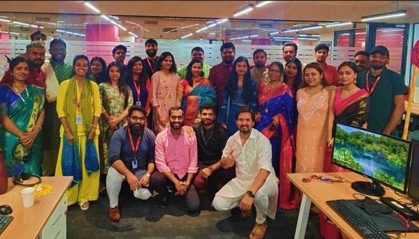 Clean Harbors employees celebrated the Hindu festival of Diwali at both our India locations and at the corporate office in Norwell, Massachusetts last week. We wish everyone well who recognizes Diwali, both within the organization and beyond.