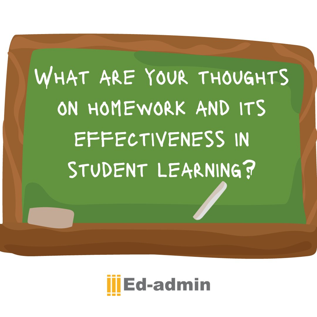 ❓Questions For Teachers 🎓

What are your thoughts on homework and its effectiveness in student learning?

#edadmin #education #edtech #teacherstwitter #teachers