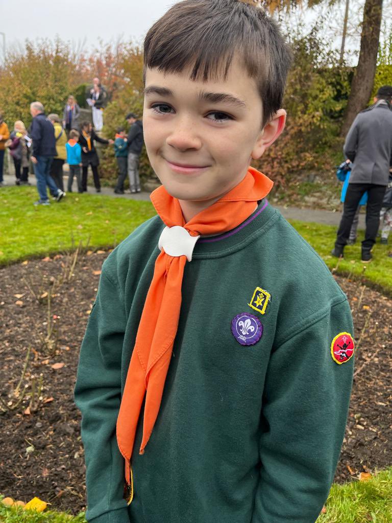 RCBridgestock's tweet image. Our hearts swelled with pride to see our grandson Cameron on parade… #LestWeForget2023 #RemembanceSunday
