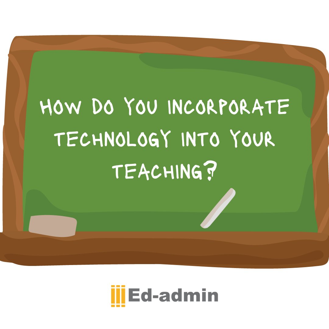 ❓Questions For Teachers 🎓

How do you incorporate technology into your teaching?

#edadmin #education #edtech #teacherstwitter #teachers