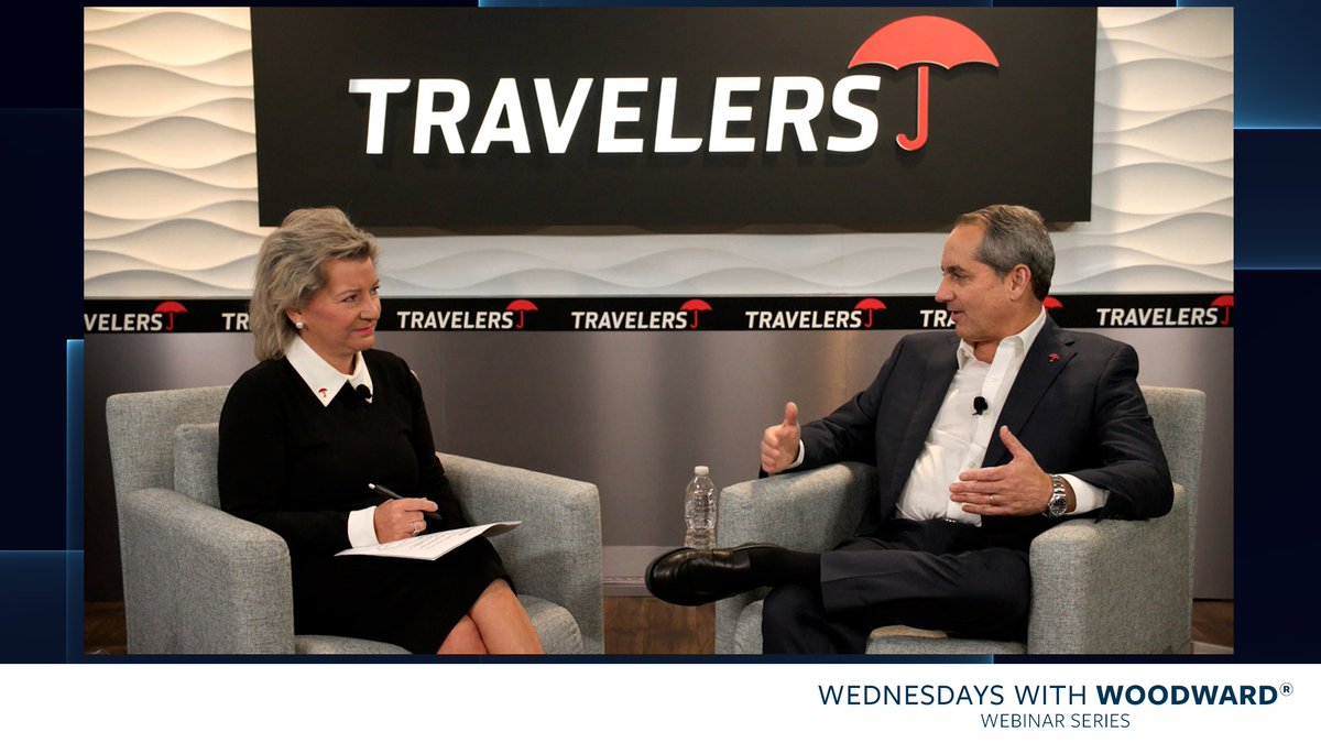 What makes a successful leader in times of rapid change? Our Chairman and CEO, Alan Schnitzer, joined the #TravelersInstitute for a conversation about leadership to celebrate the 100th #WednesdaysWithWoodward webinar. 💻 Watch the webinar replay: travl.rs/3QDa8hv