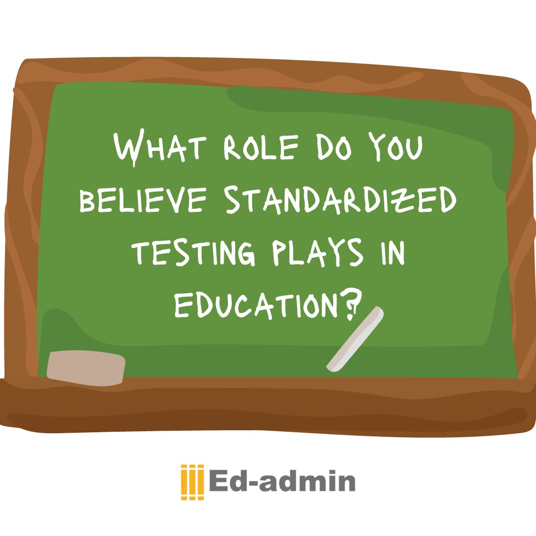 ❓Questions For Teachers 🎓

What role do you believe standardized testing plays in education?

#edadmin #education #edtech #teacherstwitter #teachers