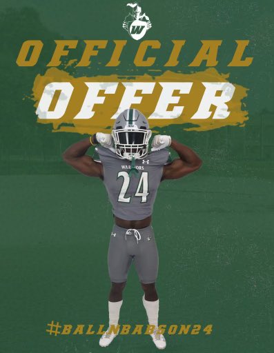 After a great visit &amp; talk with <a href="/coachj_rob/">Coach Robinson</a> I am blessed to receive an offer from <a href="/WebberFB/">Webber Int'l University Football</a> 
<a href="/enhancesports15/">enhancesportstrainin</a> <a href="/EnglewoodFTBL/">Englewood Football</a>