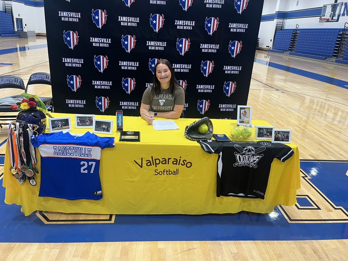 Thankful for the opportunity god has given me! <a href="/ValpoSoftball/">Valpo Softball</a> <a href="/ZHS_Athletics/">Zanesville Blue Devils</a>
