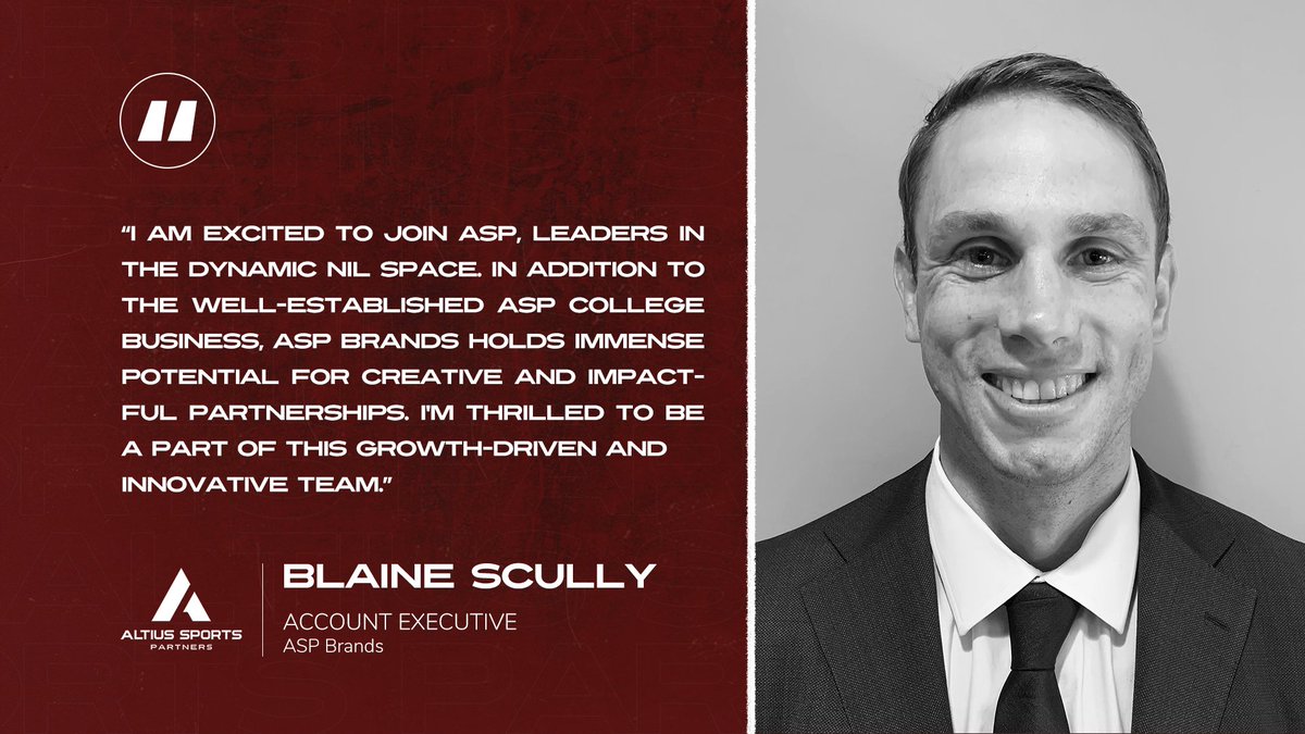 Thrilled to welcome @BlaineScully1 to the ASP team as our Account Executive for ASP Brands! Former US National Rugby Team captain, co-founder of the US Rugby Players Association, and seasoned professional with PwC and NBC Sports, Blaine brings a wealth of experience to our team.