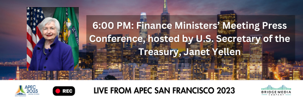 NewsBridgeSF's tweet photo. LIVE NOW: https://t.co/ReZ5tasoR8 🔴

#APEC2023 #APEC2023SF #APECSummit #SanFrancisco https://t.co/YXFgr3MW1x
