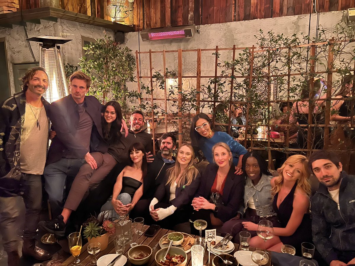 Kat_McNamara's tweet photo. Post Strike/Dual Birthday Party shenaniventures! 🥳🥂 My heart is bubbling over with love and gratitude to the mafia fam, WIndyfam, and LA fam who came to celebrate @bradleyjames and me! 🫧 Thank you to @melroseumbrellaco for hosting us and always being my favorite place for a shindig! 💕 https://t.co/MtuYWLs4eI