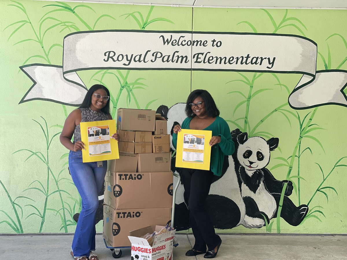 Huge thanks to the @CityLauderhill Education Subcommittee for their generous donation of hygiene kits for our scholars. @RPE_AP @rumble_marie @BcpsCentral_ @DrDAugustin