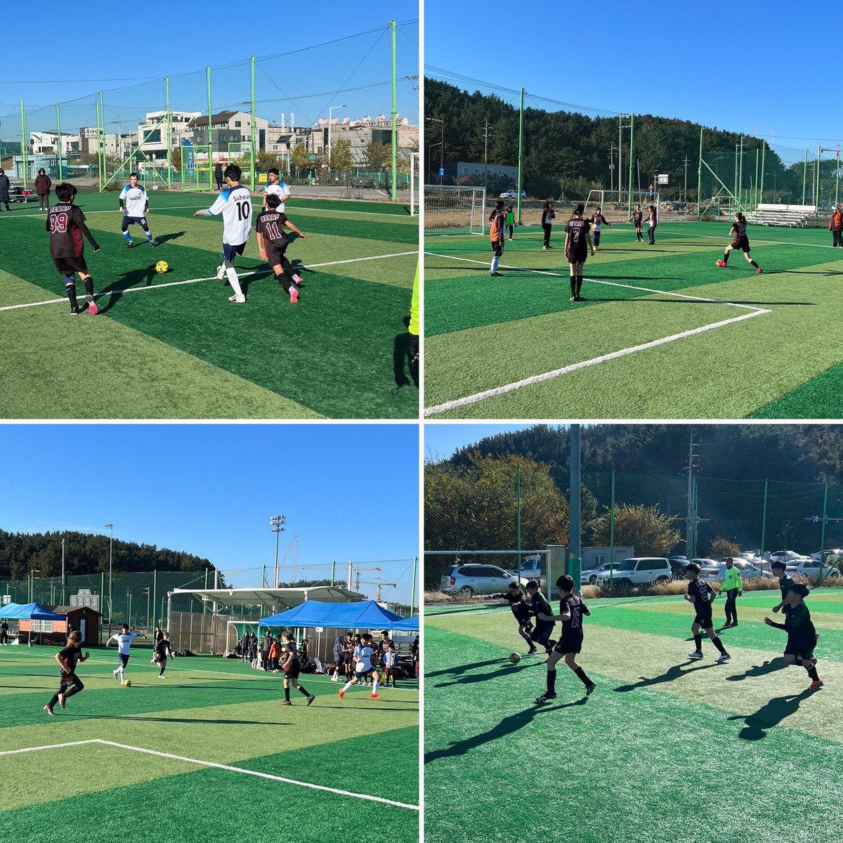 mhowarth88's tweet image. It’s a perfect day for the #SKAC Middle School football finals here in Pohang! Go Bears!🐻⚽️#ISBLearning