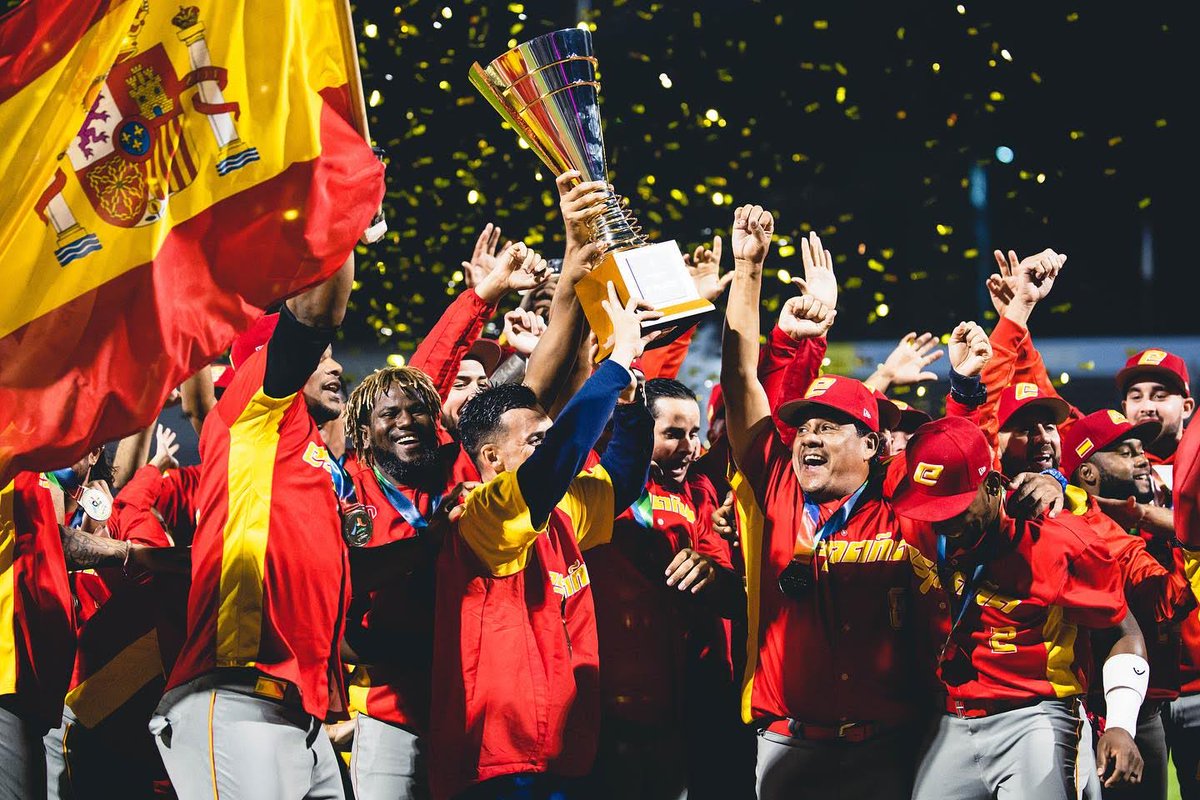 chendd_pop's tweet photo. And for international tournaments fans:

#SanSalvador2023
🇲🇽🥇: first senior champion ever

#eurobaseball2023
🇪🇸🥇: first champion since 1955

#Santiago2023 
🇨🇴🥇: first continental champion since 1965 
Baseball World Cup

What a year. https://t.co/LwoBdU6AQL